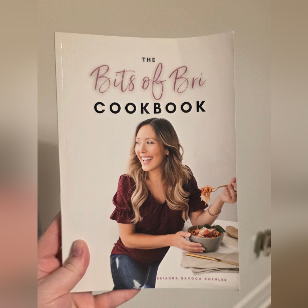 Bits of Bri Cookbook - Burgundy Cover